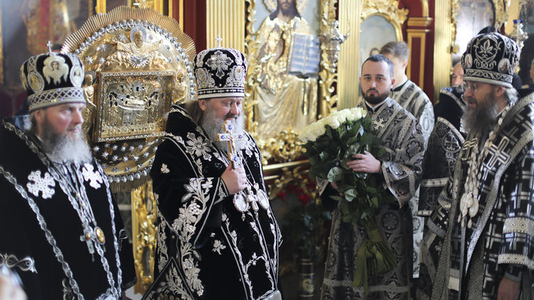 Владыка Павел молитвенно отметил свой День рождения в 2019 году. Фото: lavra.ua