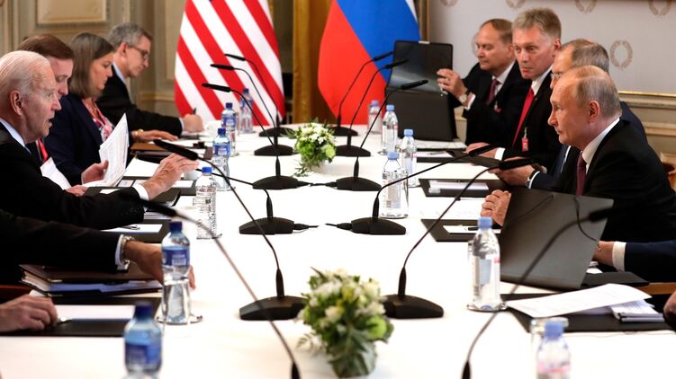 Переговоры Путина и Байдена в Женеве летом 2021 года. Иллюстративное фото