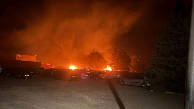 Последствия ночного удара по Запорожью