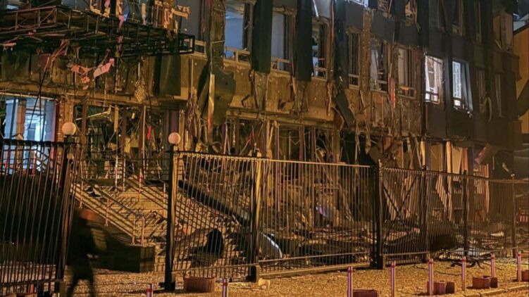 Наслідки нічного удару по Києву