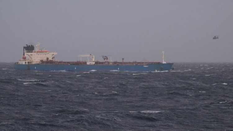 Франція захопила російський танкер. Фото: із відкритих джерел