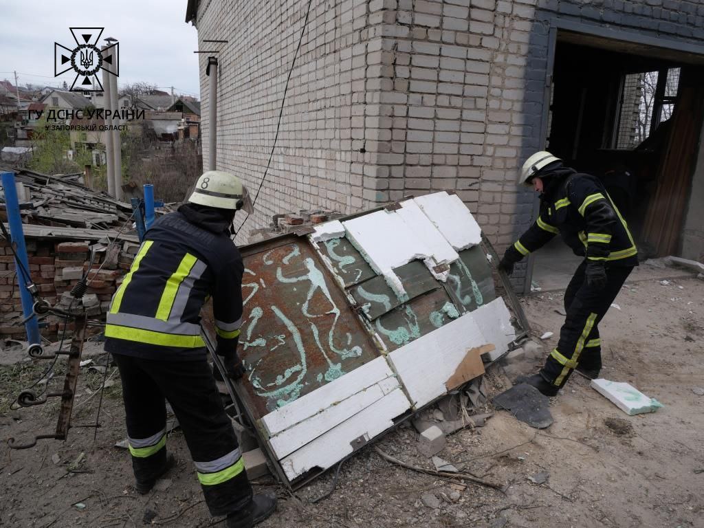 обстрел Запорожья