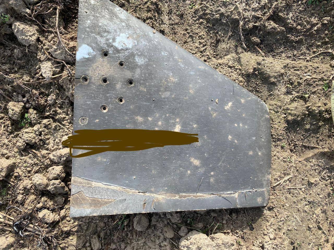 обломки ракеты