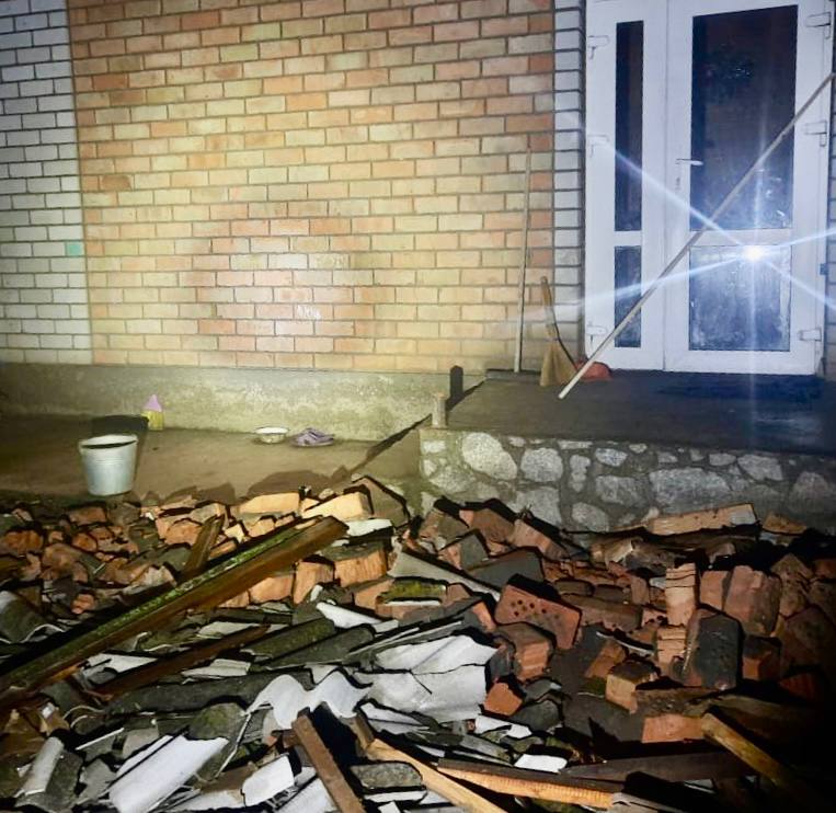 фото последствий обстрела