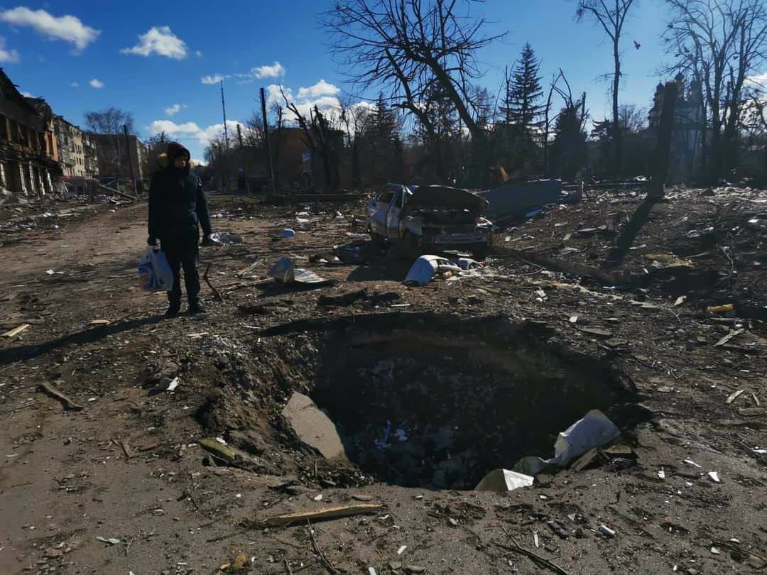 Изюм сейчас выглядит так