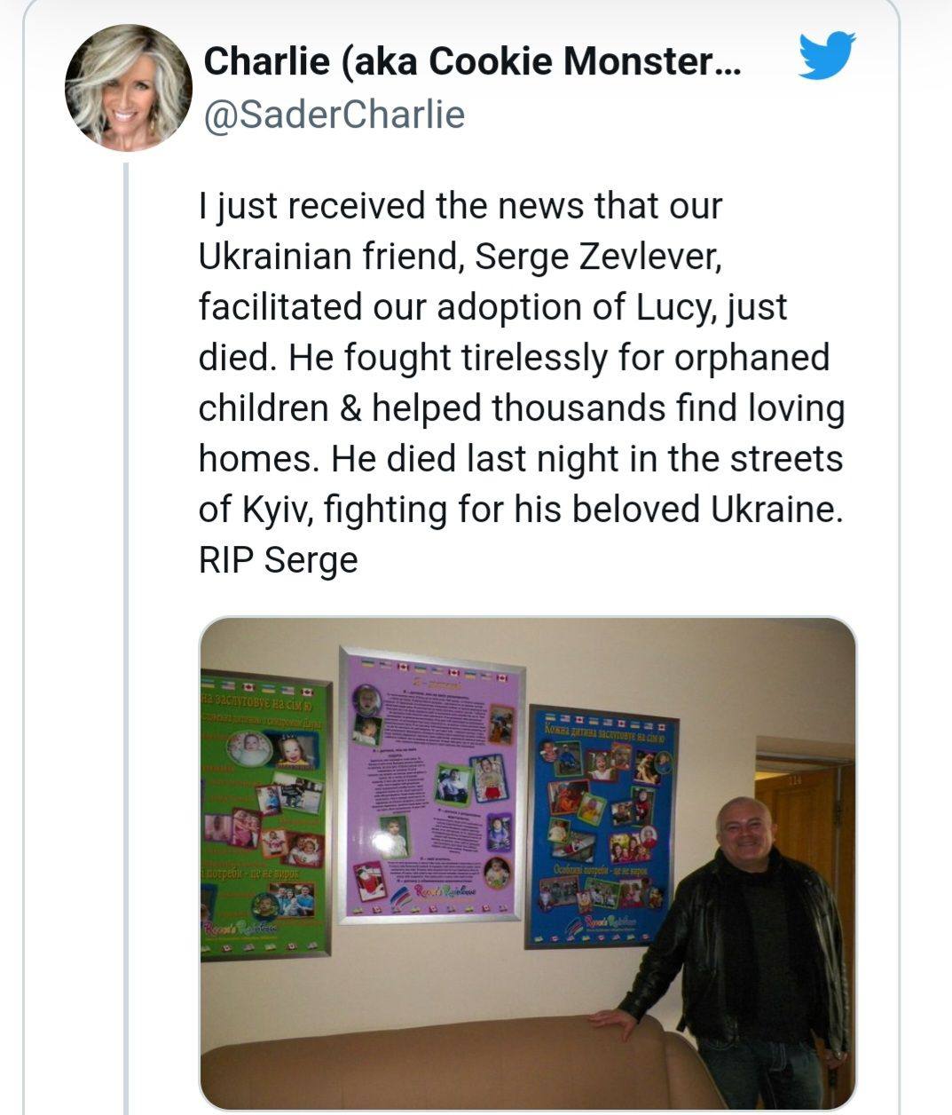 Скриншот из Твиттера Charlie