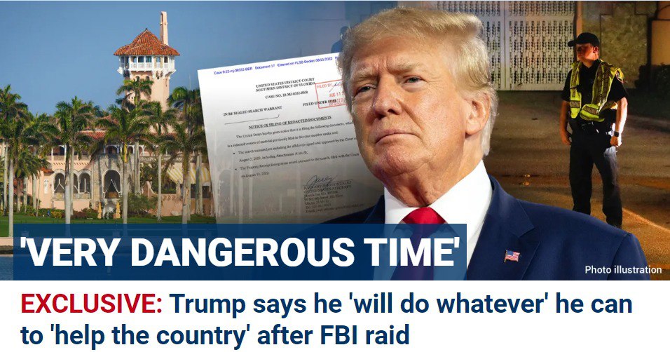 Трамп считает, что ФБР могло подкинуть ему улики во время обыска