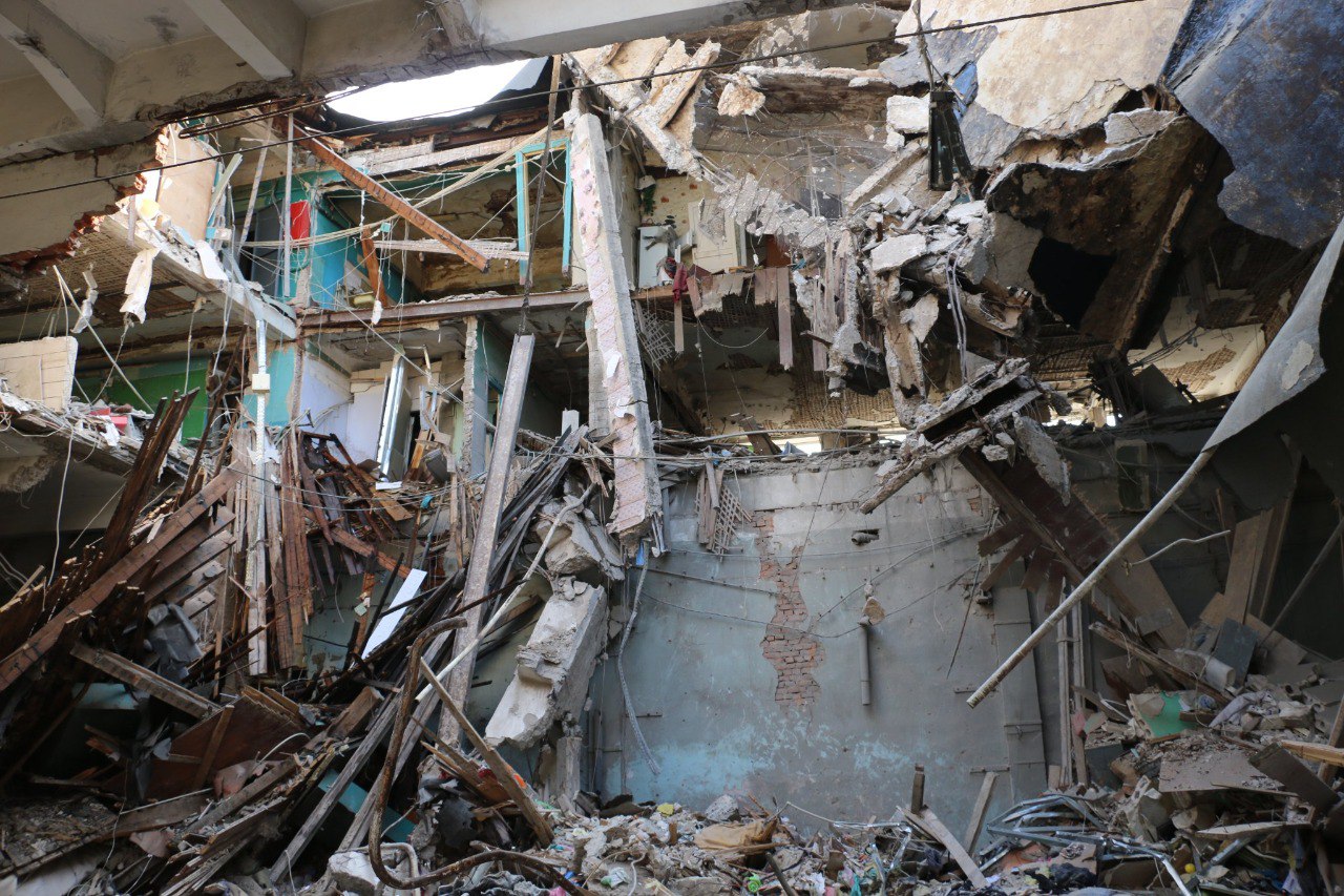 Завершена спасательная операция в общежитии Слободского района Харькова