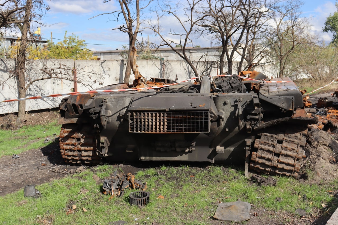 фото последствий боев в Купянске