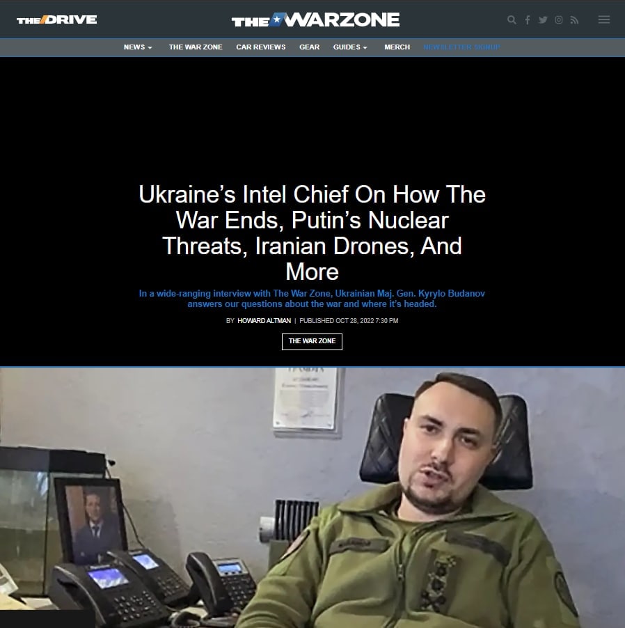 Скриншот с сайта The Drive