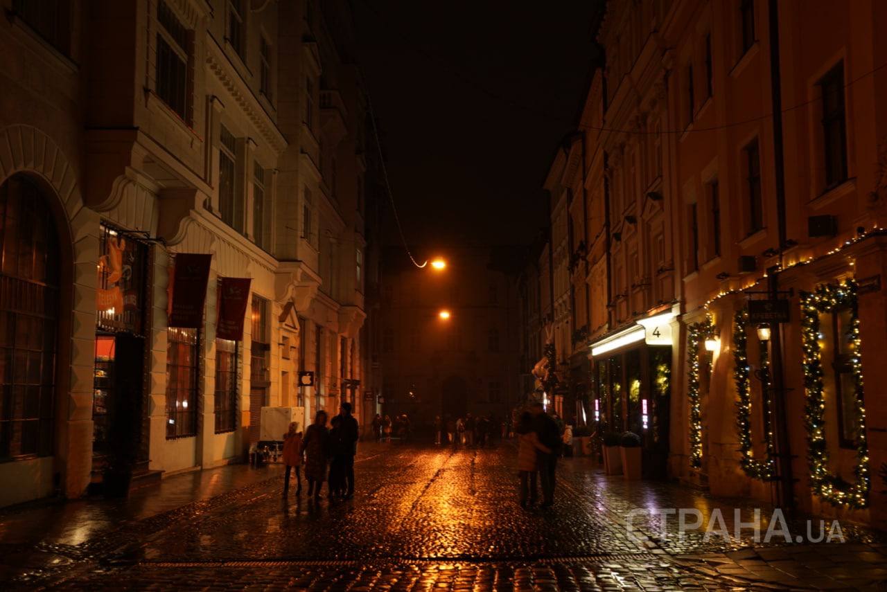 Блэкаут во Львове