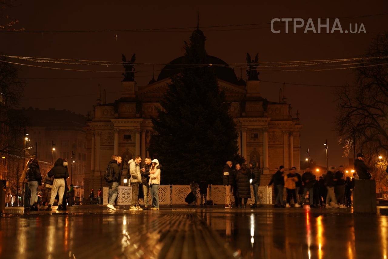 Блэкаут во Львове