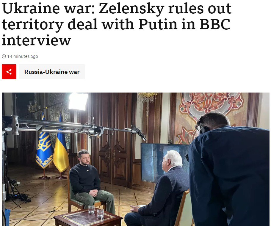 Зеленський заявив про початок наступу РФ