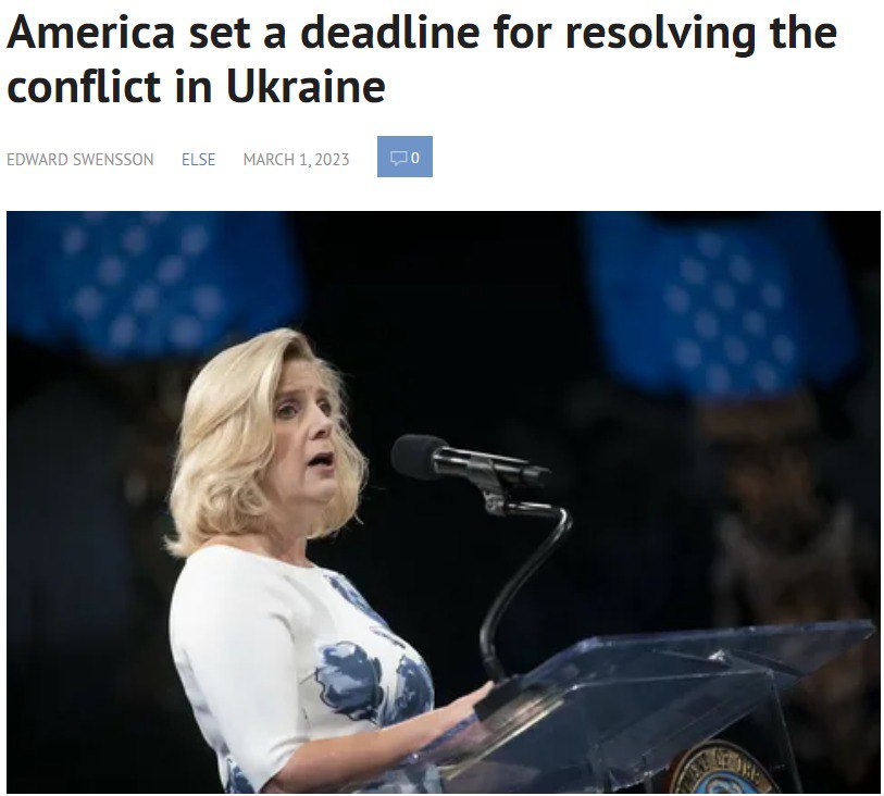 Кристин Вормут заявила, что война в Украине может длиться два года