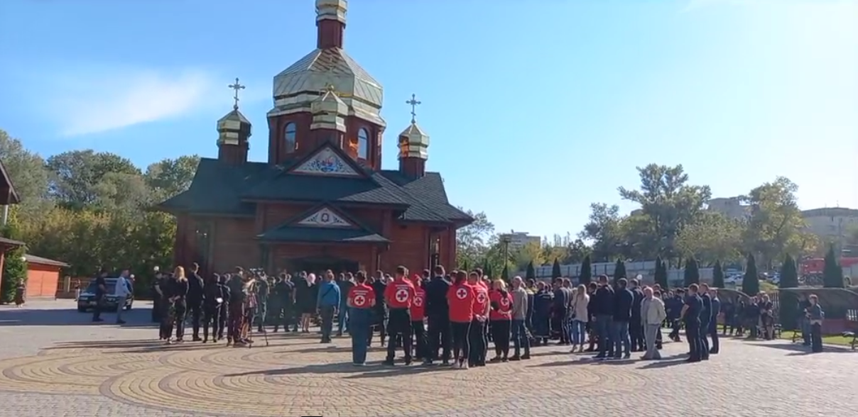 В Днепре прощаются с Дарьей Гречищевой
