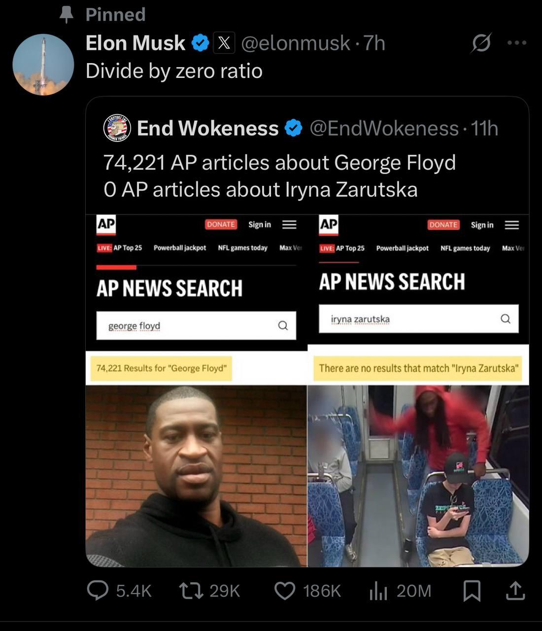 Ілон Маск пише про загибель біженки з України