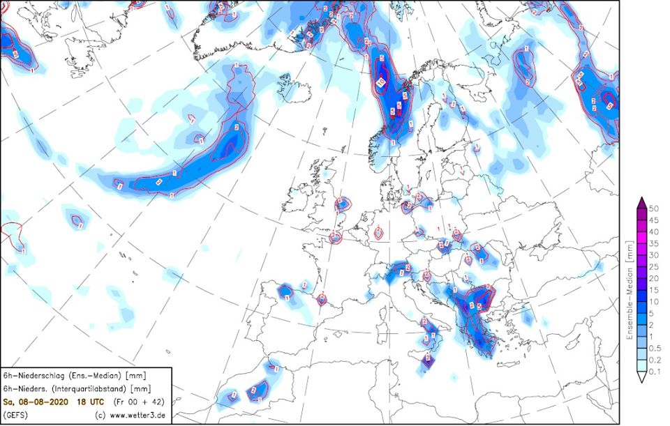 карта воздушных масс