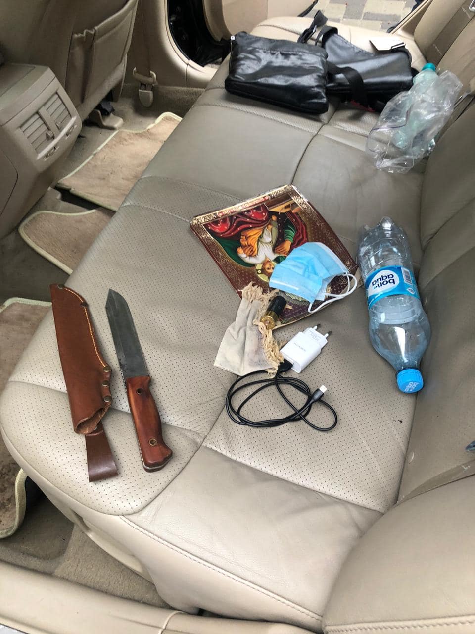 Фото с места преступления. Facebook Геращенко