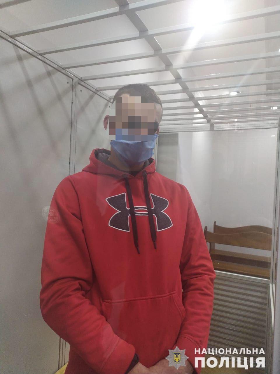 Арестованные участники перестрелки. Фото: kv.npu.gov.ua