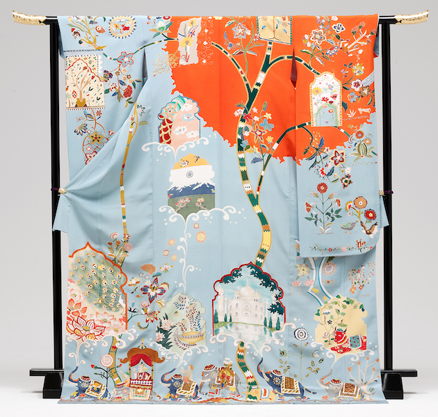 Японцы создали кимоно, вдохновленные Украиной и еще 205 странами-участницами Олимпиады. Фото