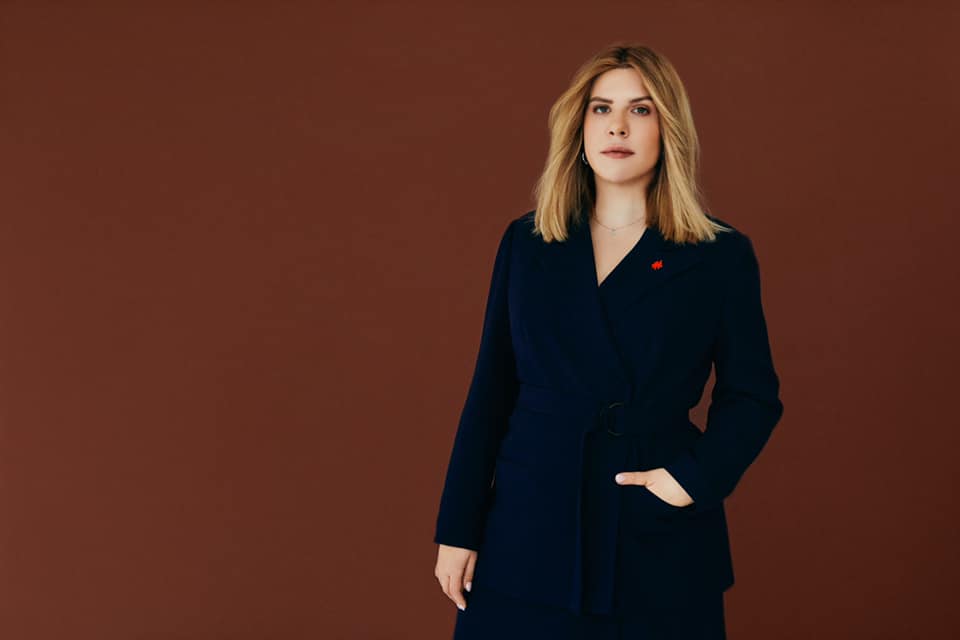 Кира Рудык. Фото: facebook.com/kira.rudik.politician