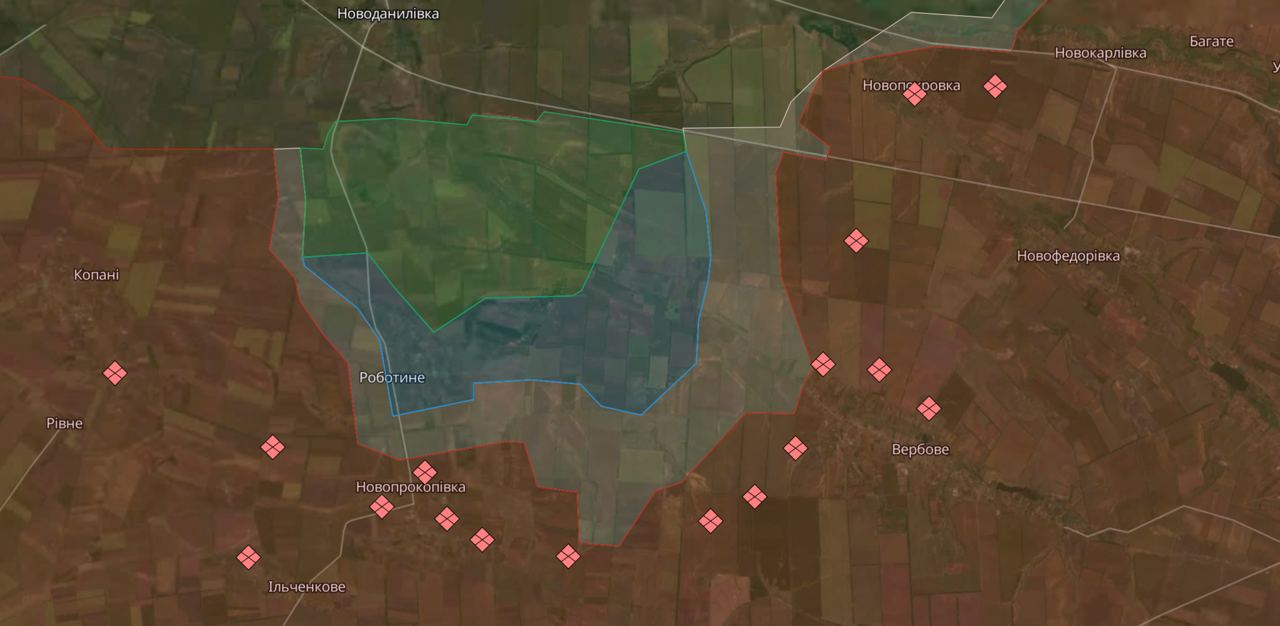 ВСУ продвигаются под Запорожьем