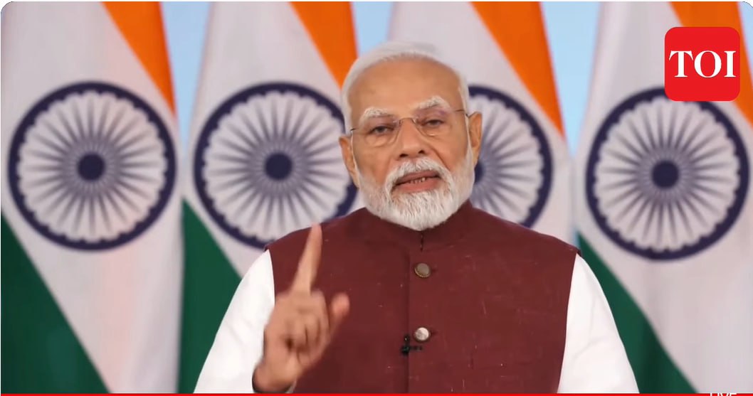 Изображение Наренрда Моди. Источник - Телеграм
