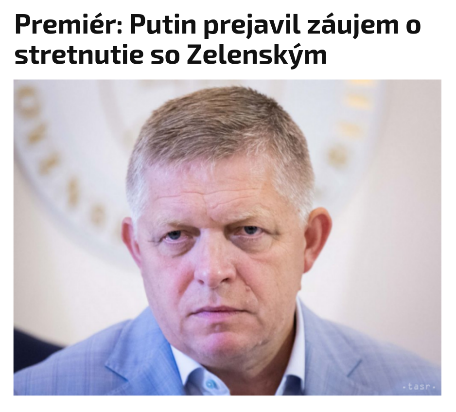 Снимок заголовка на teraz.sk