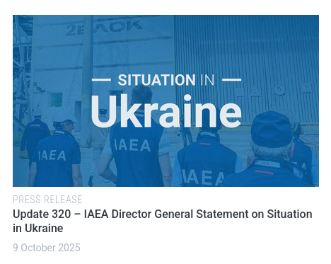 Снимок заголовка на iaea.org/news