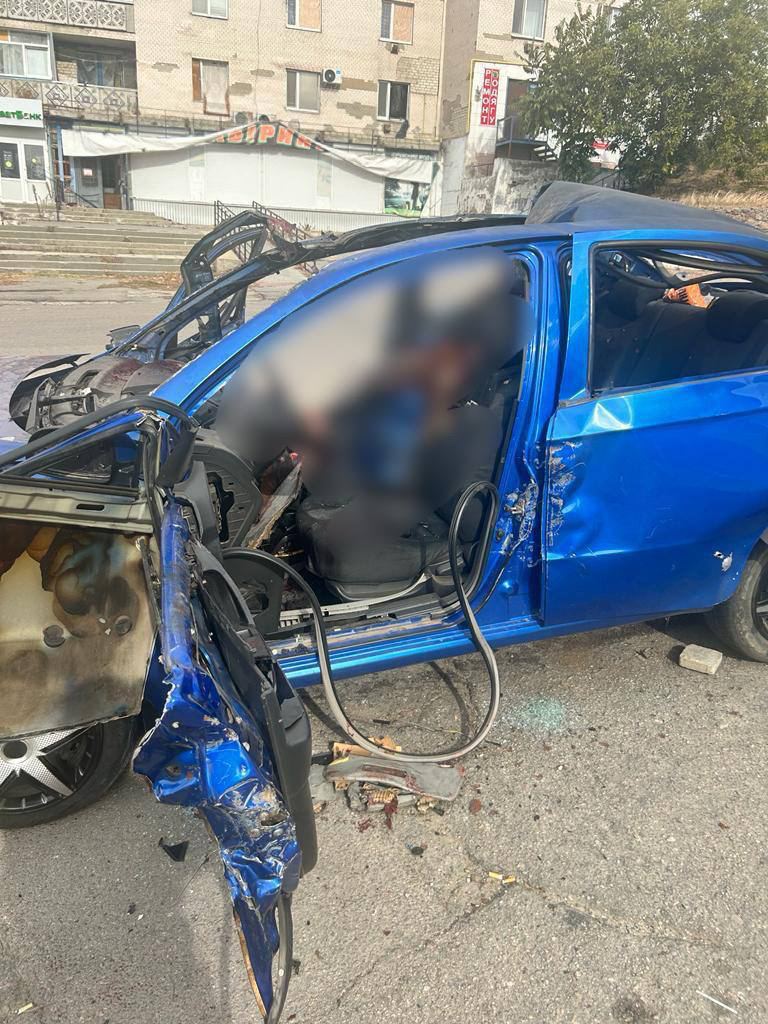 Фото последствий российского удара. Источник - Телеграм